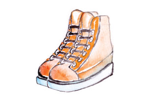 No Heel Watercolor Women’s Shoes Review