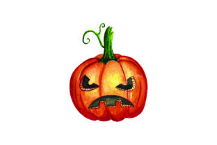 Reviewing the Jack-o -lantern Watercolor Embroidery Design